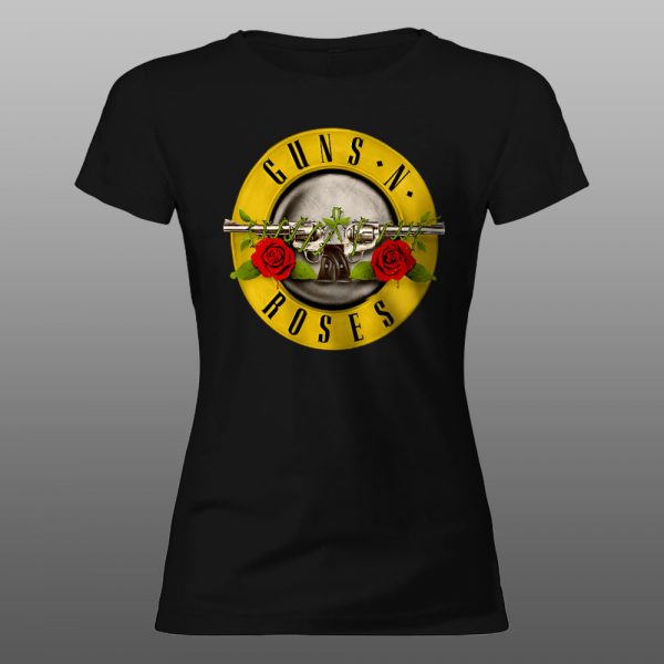Guns and Roses | muška i ženska majica (bela, crna, siva) - Image 5