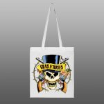Guns and Roses2 – beli/natur ceger sa štampom