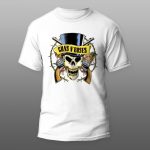 Guns and Roses2 | muška i ženska majica (bela, crna, siva)