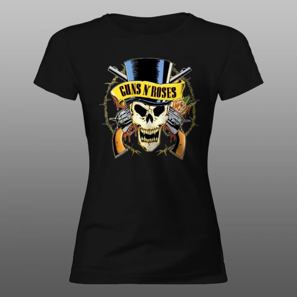 Guns and Roses2 | muška i ženska majica (bela, crna, siva) - Image 5