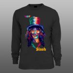 Guns and Roses5 | muški i ženski duks (bela, crna, siva) - Image 2