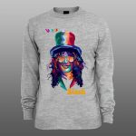 Guns and Roses5 | muški i ženski duks (bela, crna, siva) - Image 3