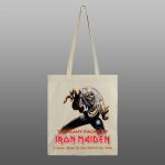 Iron Maiden1 – beli/natur ceger sa štampom - Image 2