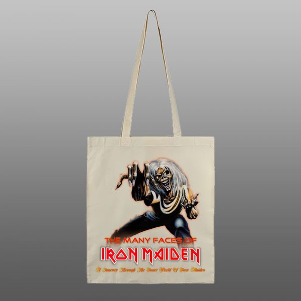 Iron Maiden1 – beli/natur ceger sa štampom - Image 2