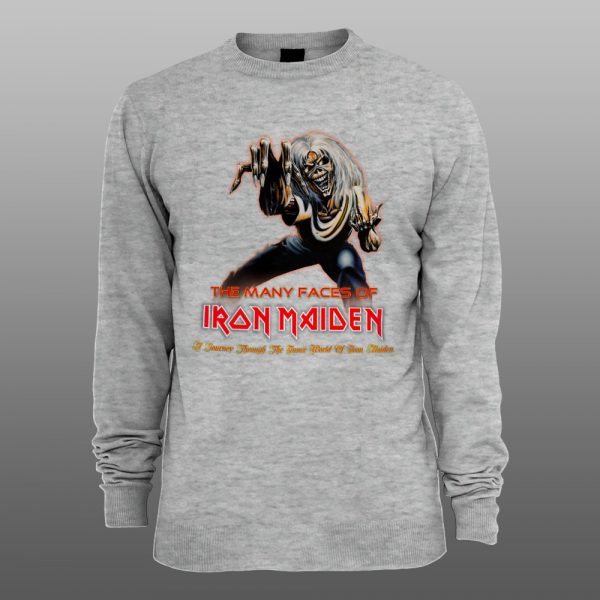 Iron Maiden1 | muški i ženski duks (bela, crna, siva) - Image 3