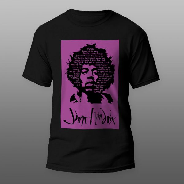 Jimi Hendrix 6 | muška i ženska majica (bela, crna, siva) - Image 2