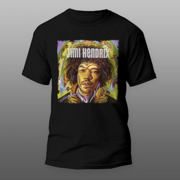 Jimi Hendrix | muška i ženska majica (bela, crna, siva) - Image 2