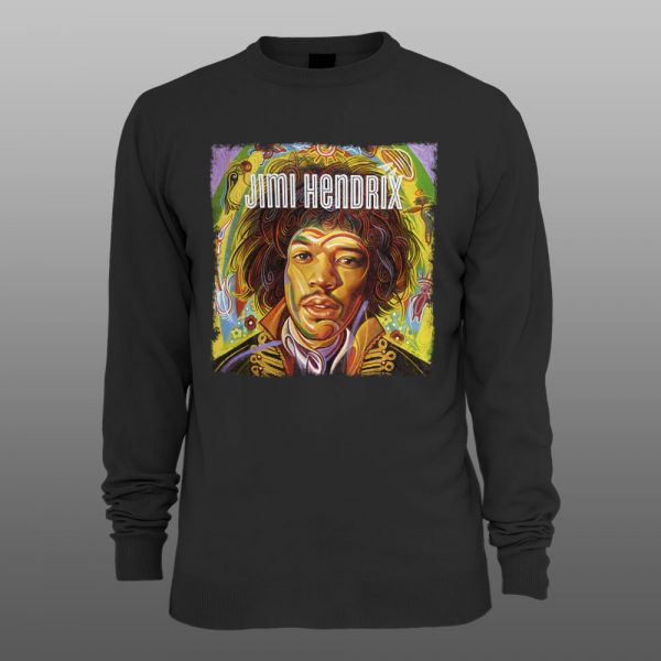 Jimi Hendrix | muški i ženski duks (bela, crna, siva) - Image 2