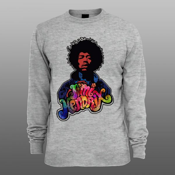 Jimi Hendrix4 | muški i ženski duks (bela, crna, siva) - Image 3