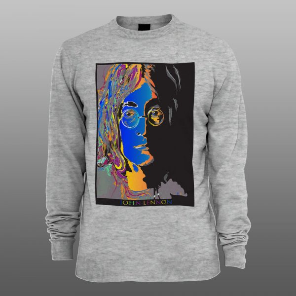 John_Lennon1 | muški i ženski duks (bela, crna, siva) - Image 3