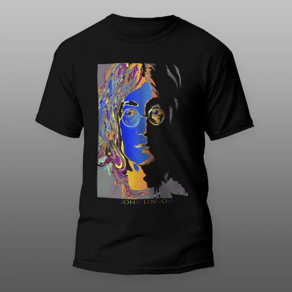 John_Lennon1 | muška i ženska majica (bela, crna, siva) - Image 2