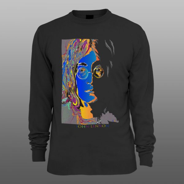 John_Lennon1 | muški i ženski duks (bela, crna, siva) - Image 2