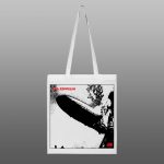 Led Zeppelin – beli/natur ceger sa štampom