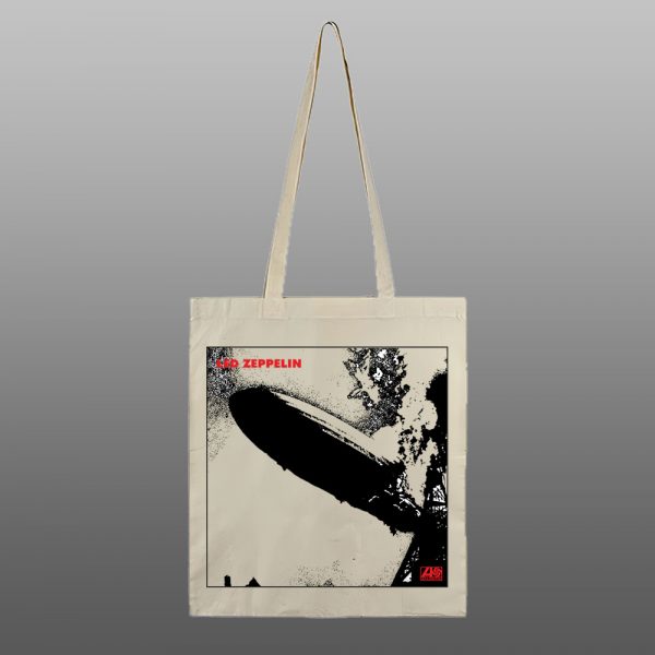 Led Zeppelin – beli/natur ceger sa štampom - Image 2