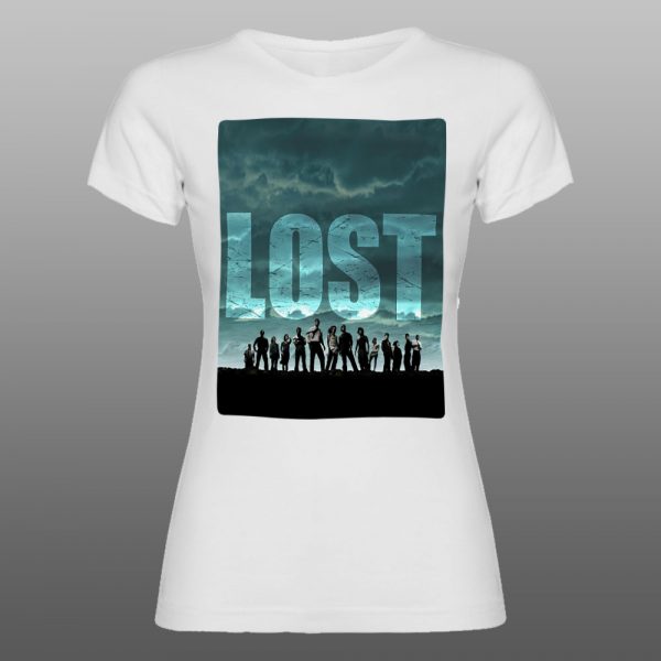 Lost7 | muška i ženska majica (bela, crna, siva) - Image 4