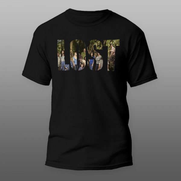 Lost9 | muška i ženska majica (bela, crna, siva) - Image 2