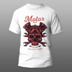 Motor repair | muška i ženska majica (bela, crna, siva)