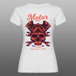 Motor repair | muška i ženska majica (bela, crna, siva) - Image 4