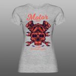 Motor repair | muška i ženska majica (bela, crna, siva) - Image 6