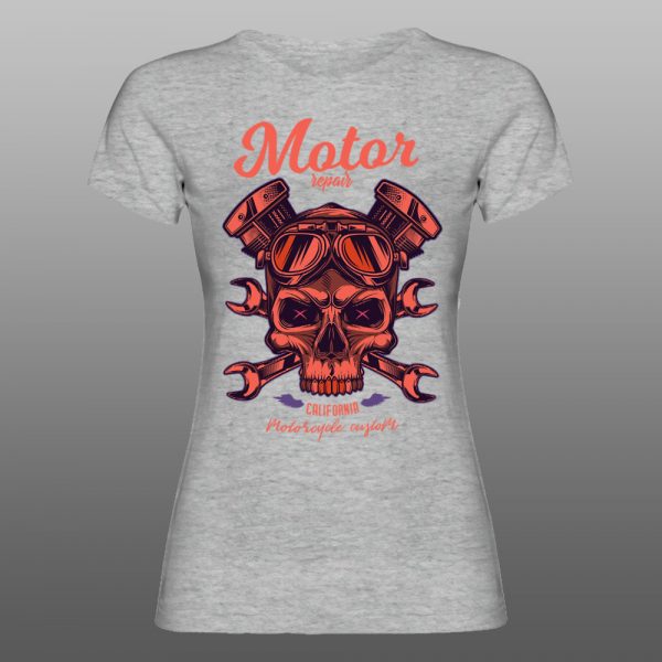 Motor repair | muška i ženska majica (bela, crna, siva) - Image 6