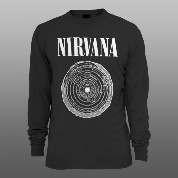 NIRVANA krug | muški i ženski duks (bela, crna, siva) - Image 2