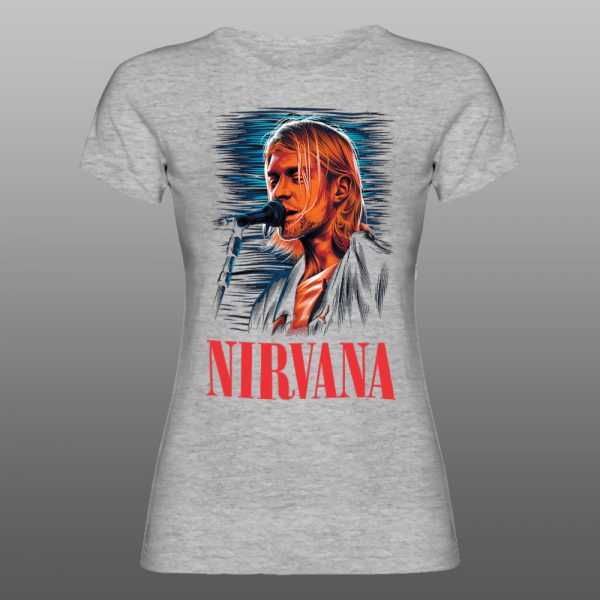 NIRVANA Kurt Cobein 1 | muška i ženska majica (bela, crna, siva) - Image 6