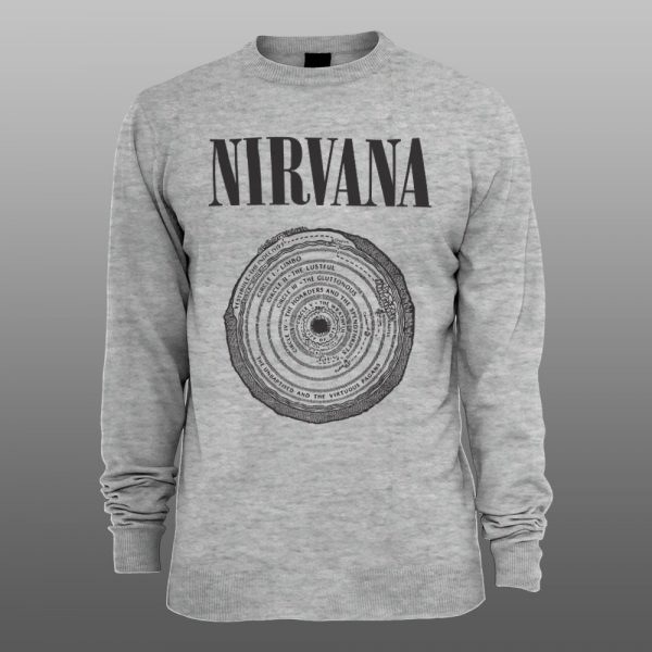NIRVANA krug | muški i ženski duks (bela, crna, siva) - Image 3