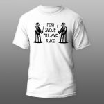 PERI SVOJE RUKE | muška i ženska majica (bela, crna, siva)