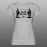 PERI SVOJE RUKE | muška i ženska majica (bela, crna, siva) - Image 6