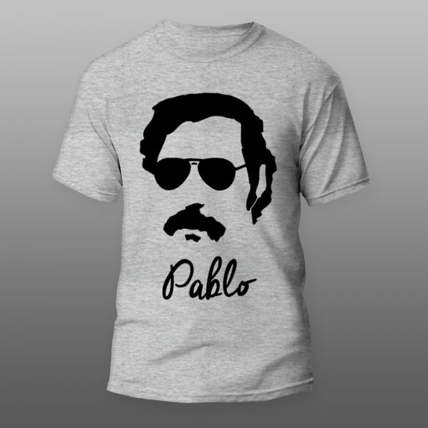 Pablo Escobar | muška i ženska majica (bela, crna, siva) - Image 2