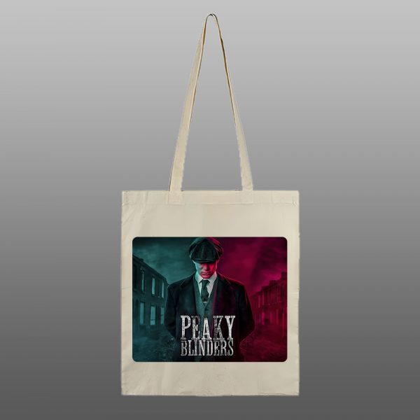 Peaky Blinders7 – beli/natur ceger sa štampom - Image 2