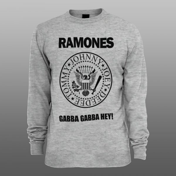 RAMONES-PRESIDENT | muški i ženski duks (bela, crna, siva) - Image 3