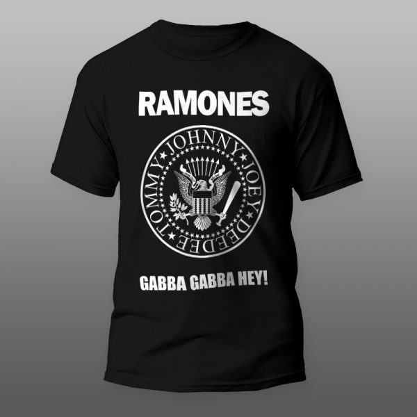 RAMONES-PRESIDENT | muška i ženska majica (bela, crna, siva) - Image 2