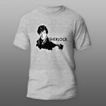 Sherlock1 | muška i ženska majica (bela, crna, siva) - Image 3