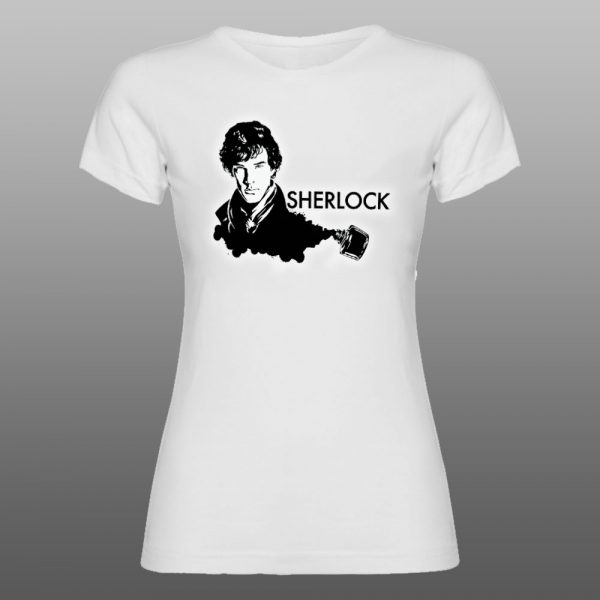 Sherlock1 | muška i ženska majica (bela, crna, siva) - Image 4