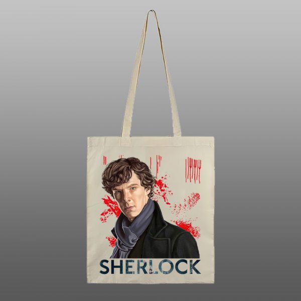 Sherlock15 – beli/natur ceger sa štampom - Image 2