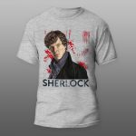 Sherlock15 | muška i ženska majica (bela, crna, siva) - Image 3