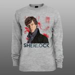 Sherlock15 | muški i ženski duks (bela, crna, siva) - Image 3