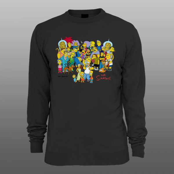 Simpsons10 | muški i ženski duks (bela, crna, siva) - Image 2