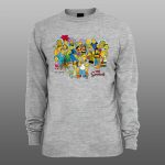 Simpsons10 | muški i ženski duks (bela, crna, siva) - Image 3