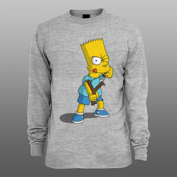 Simpsons18 | muški i ženski duks (bela, crna, siva) - Image 3