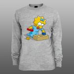 Simpsons22 | muški i ženski duks (bela, crna, siva) - Image 3