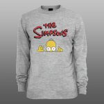 Simpsons3 | muški i ženski duks (bela, crna, siva) - Image 3