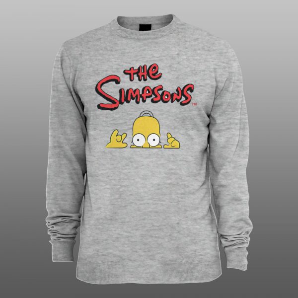 Simpsons3 | muški i ženski duks (bela, crna, siva) - Image 3