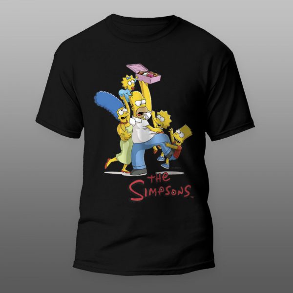 Simpsons5 | muška i ženska majica (bela, crna, siva) - Image 2