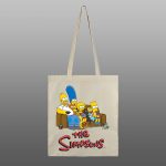 Simpsons8 – beli/natur ceger sa štampom - Image 2