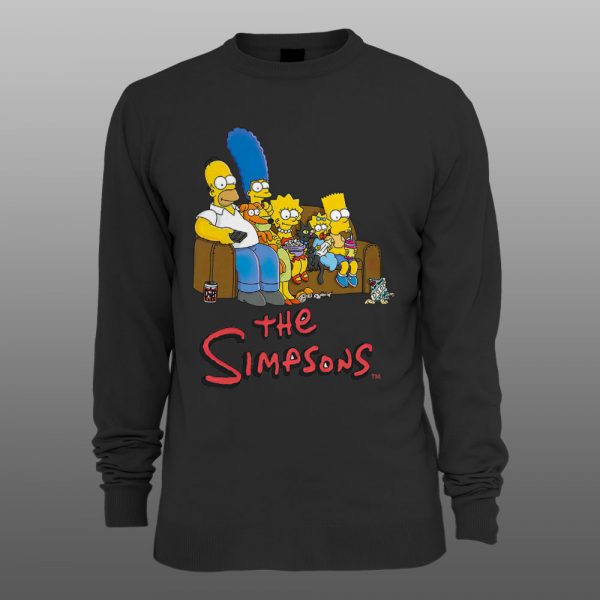 Simpsons8 | muški i ženski duks (bela, crna, siva) - Image 2