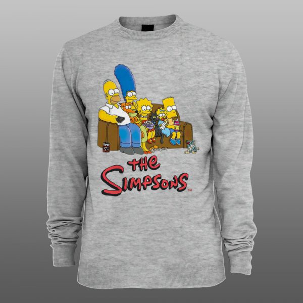 Simpsons8 | muški i ženski duks (bela, crna, siva) - Image 3