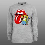 Simpsons9 | muški i ženski duks (bela, crna, siva) - Image 3