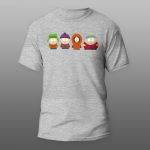 South park12 | muška i ženska majica (bela, crna, siva) - Image 3